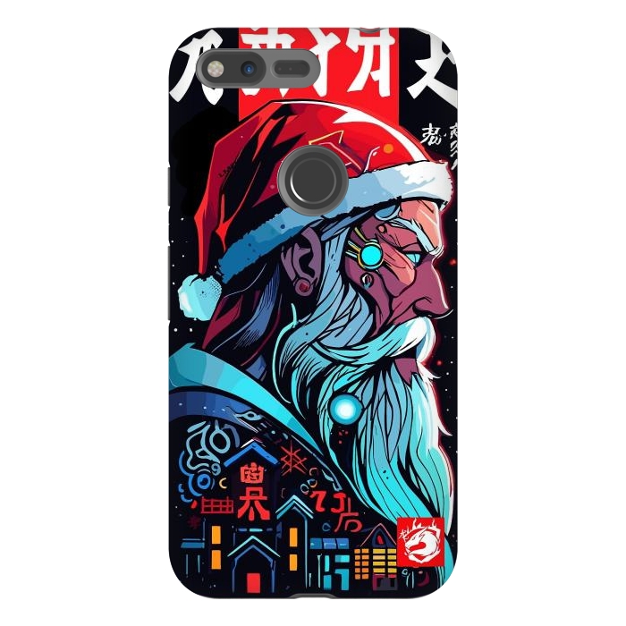 Pixel XL StrongFit Santa Claus Modern by LM2Kone