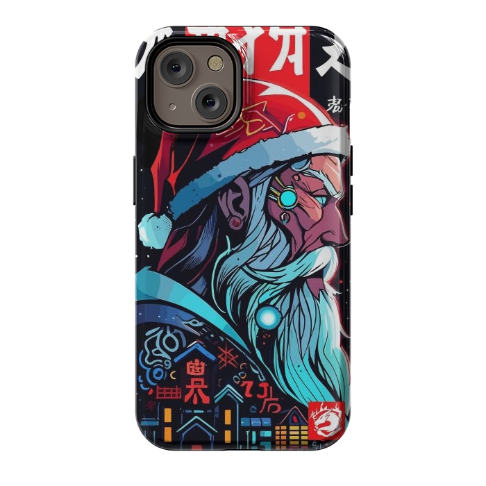 iPhone 14 StrongFit Santa Claus Modern by LM2Kone