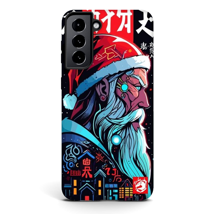 Galaxy S21 StrongFit Santa Claus Modern by LM2Kone