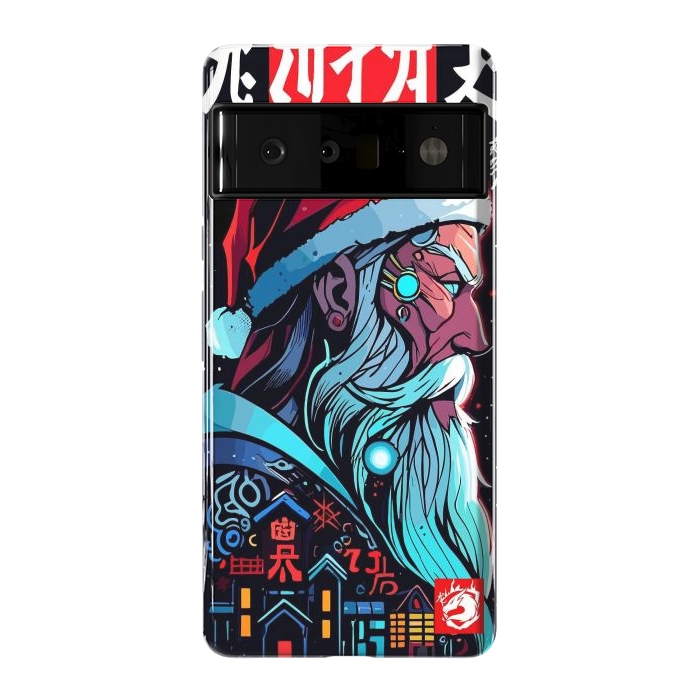 Pixel 6 Pro StrongFit Santa Claus Modern by LM2Kone