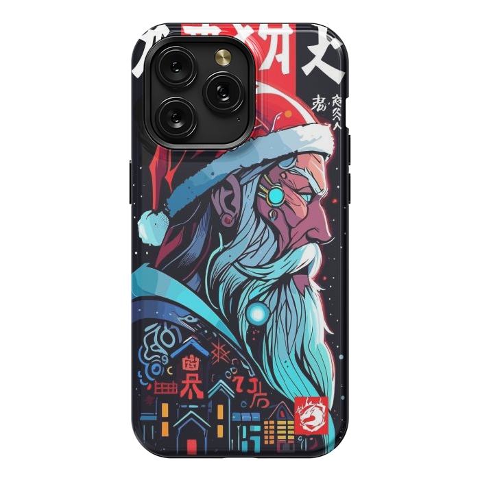 iPhone 15 Pro Max StrongFit Santa Claus Modern by LM2Kone