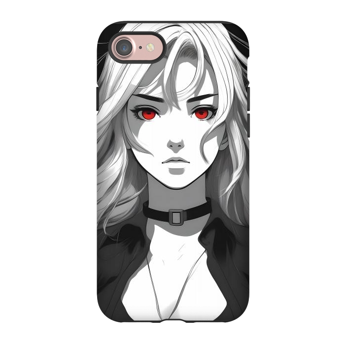 iPhone 7 StrongFit Beautiful Girl Anime by JohnnyVillas