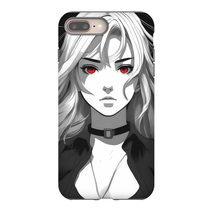 iPhone 7 plus StrongFit Beautiful Girl Anime by JohnnyVillas