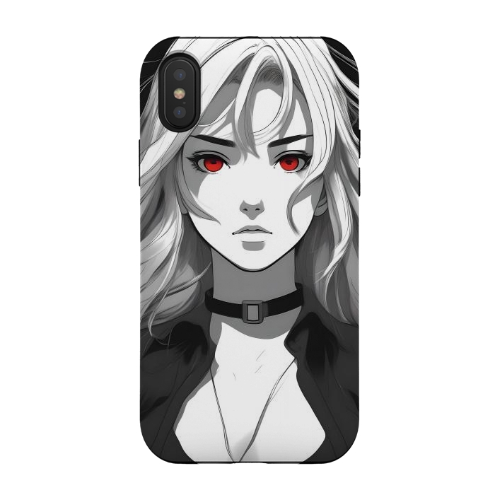 iPhone Xs / X StrongFit Beautiful Girl Anime by JohnnyVillas