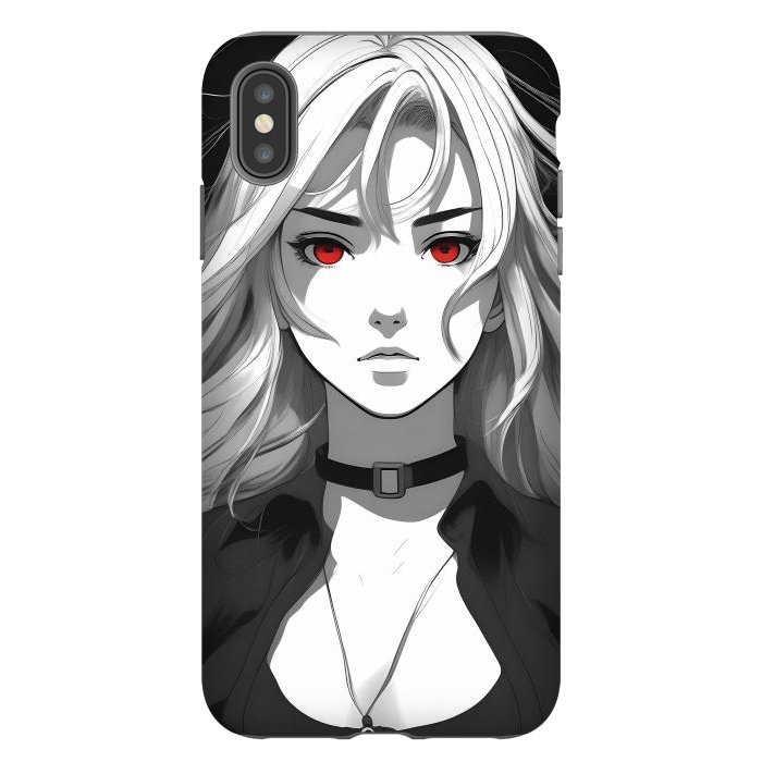 iPhone Xs Max StrongFit Beautiful Girl Anime by JohnnyVillas