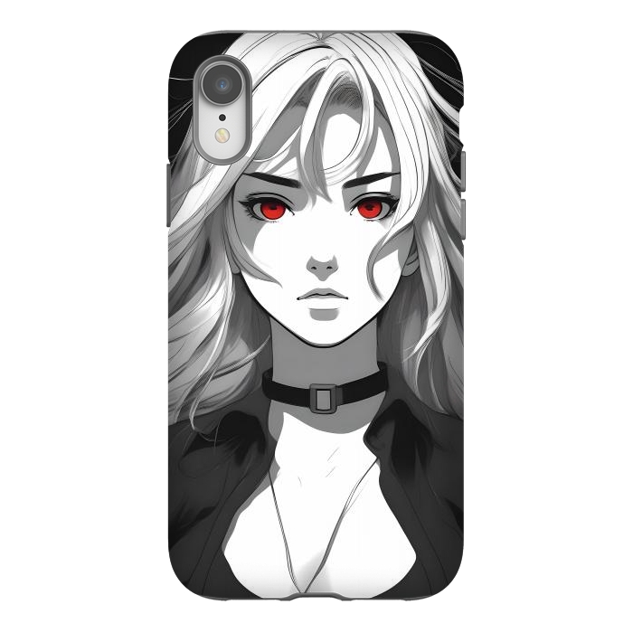 iPhone Xr StrongFit Beautiful Girl Anime by JohnnyVillas