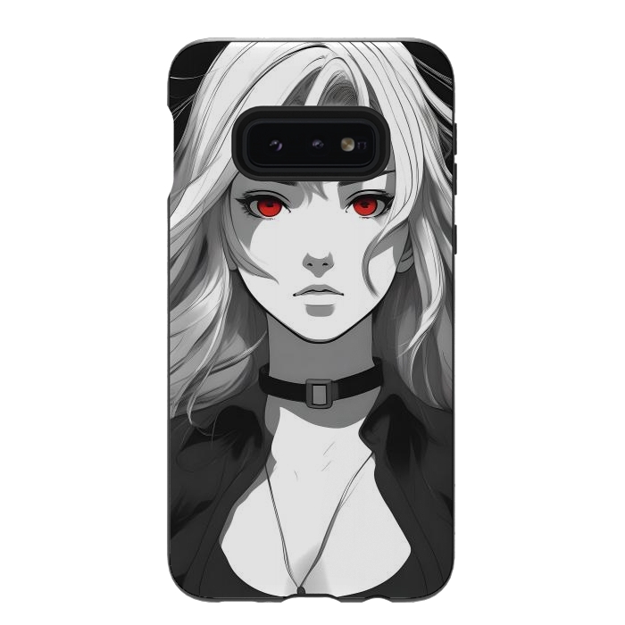 Galaxy S10e StrongFit Beautiful Girl Anime by JohnnyVillas