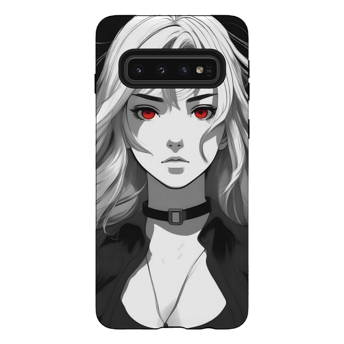 Galaxy S10 StrongFit Beautiful Girl Anime by JohnnyVillas