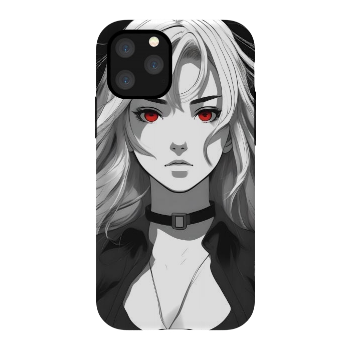 iPhone 11 Pro StrongFit Beautiful Girl Anime by JohnnyVillas