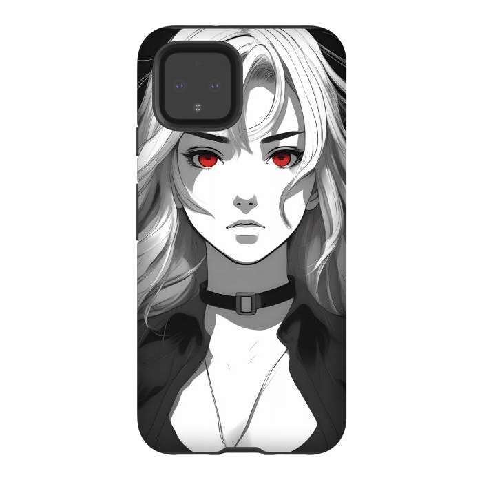 Pixel 4 StrongFit Beautiful Girl Anime by JohnnyVillas