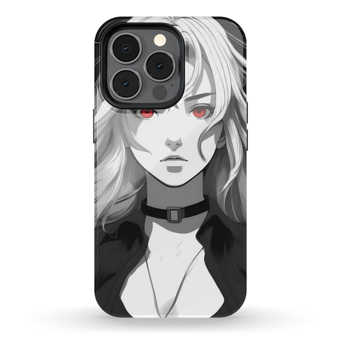 iPhone 13 pro StrongFit Beautiful Girl Anime by JohnnyVillas