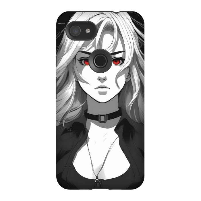 Pixel 3AXL StrongFit Beautiful Girl Anime by JohnnyVillas