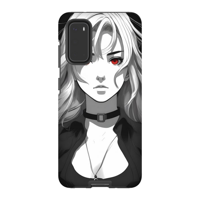 Galaxy S20 StrongFit Beautiful Girl Anime by JohnnyVillas