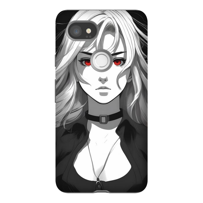 Pixel 2XL StrongFit Beautiful Girl Anime by JohnnyVillas