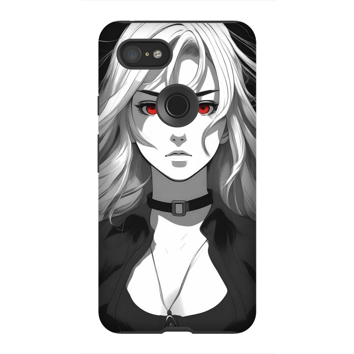 Pixel 3XL StrongFit Beautiful Girl Anime by JohnnyVillas