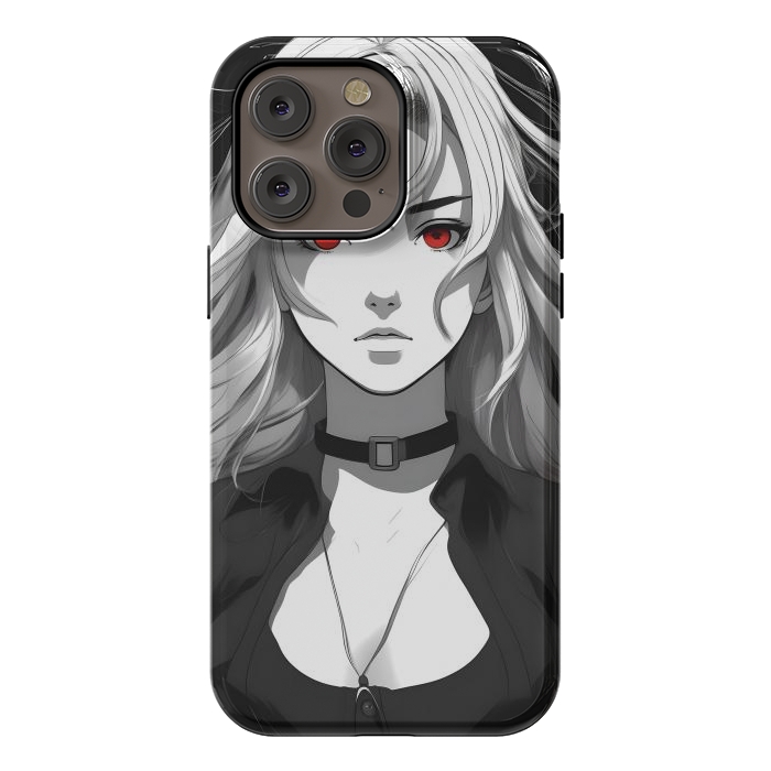 iPhone 14 Pro max StrongFit Beautiful Girl Anime by JohnnyVillas