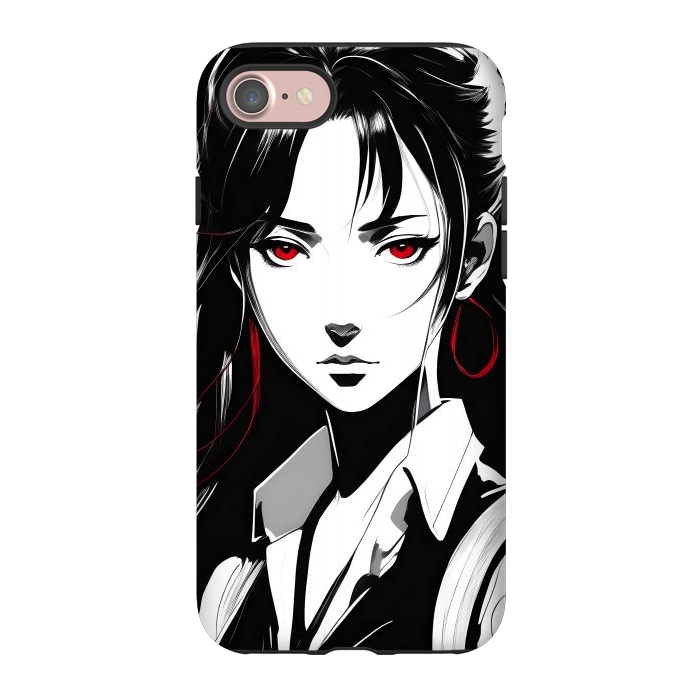 iPhone 7 StrongFit Mystery Girl Anime  by JohnnyVillas