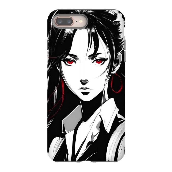 iPhone 7 plus StrongFit Mystery Girl Anime  by JohnnyVillas