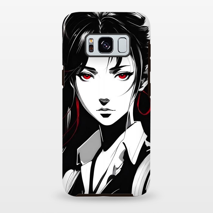 Galaxy S8 plus StrongFit Mystery Girl Anime  by JohnnyVillas