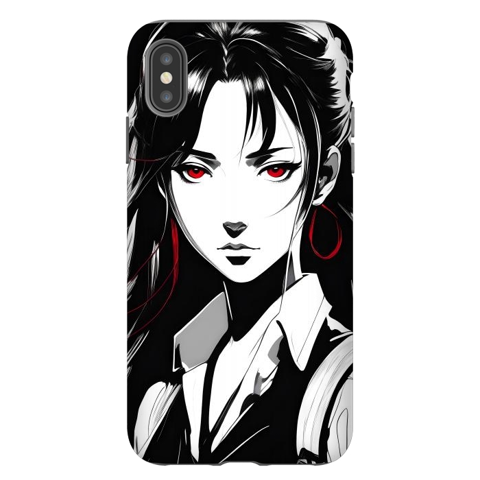 iPhone Xs Max StrongFit Mystery Girl Anime  by JohnnyVillas