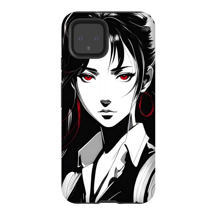 Pixel 4 StrongFit Mystery Girl Anime  by JohnnyVillas