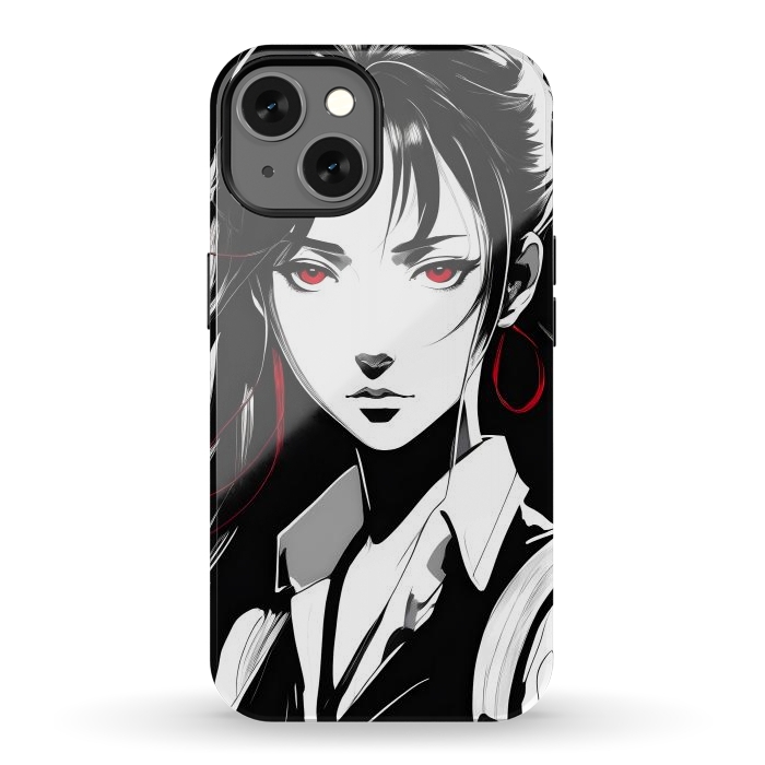 iPhone 13 StrongFit Mystery Girl Anime  by JohnnyVillas