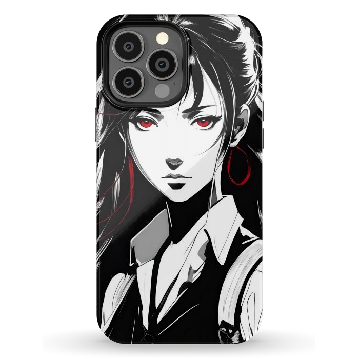 iPhone 13 Pro Max StrongFit Mystery Girl Anime  by JohnnyVillas