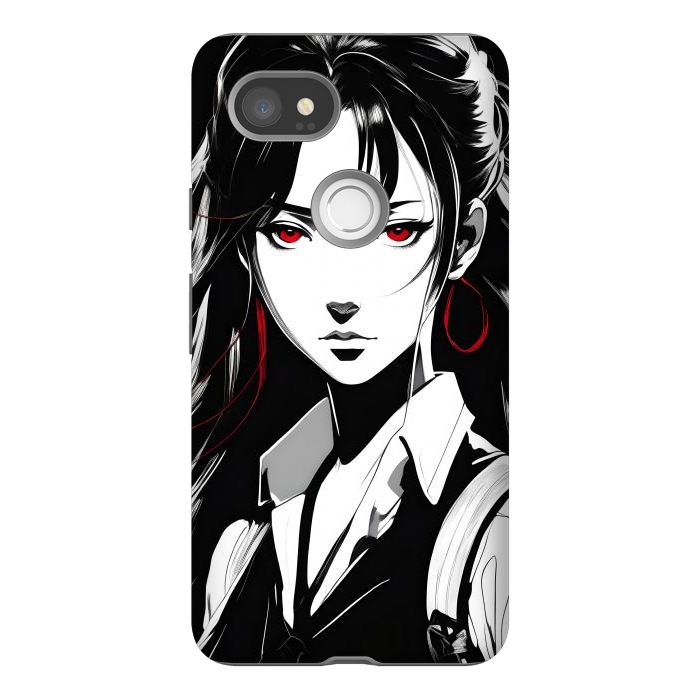 Pixel 2XL StrongFit Mystery Girl Anime  by JohnnyVillas