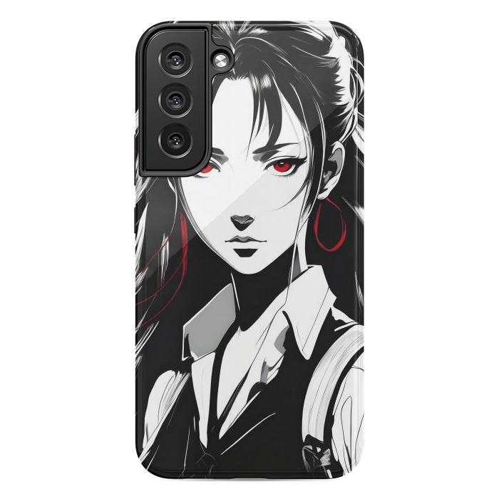 Galaxy S22 plus StrongFit Mystery Girl Anime  by JohnnyVillas