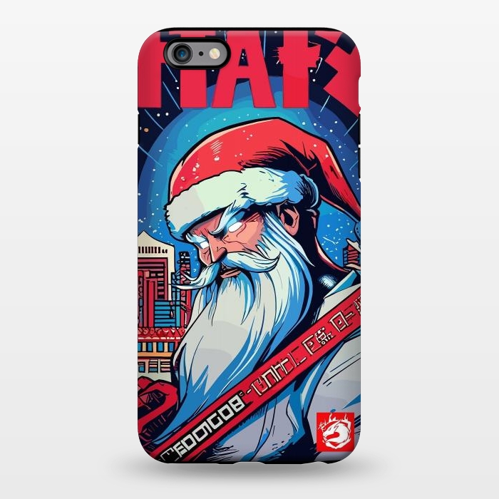 iPhone 6/6s plus StrongFit Modern Santa Claus by LM2Kone