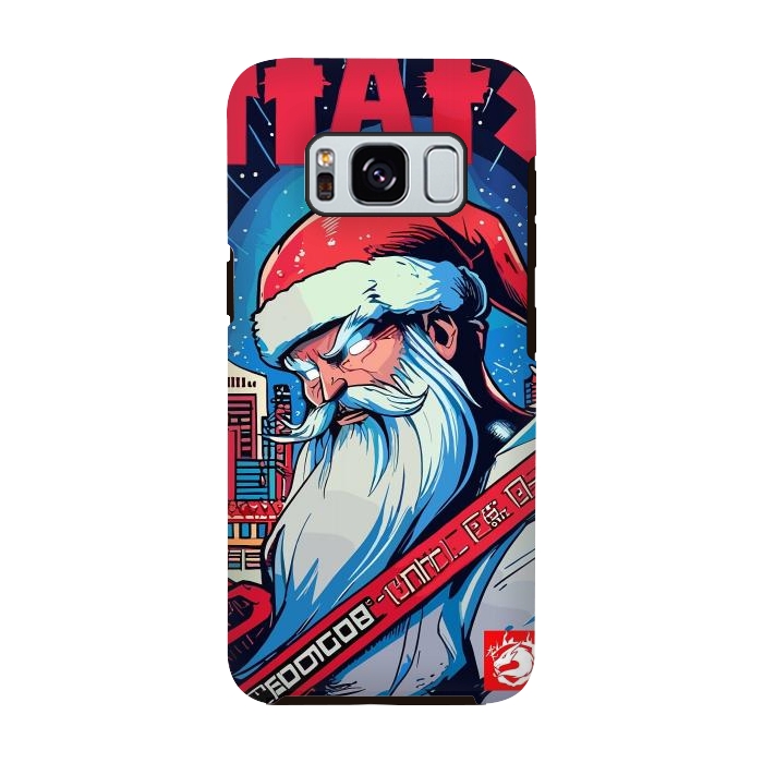 Galaxy S8 StrongFit Modern Santa Claus by LM2Kone