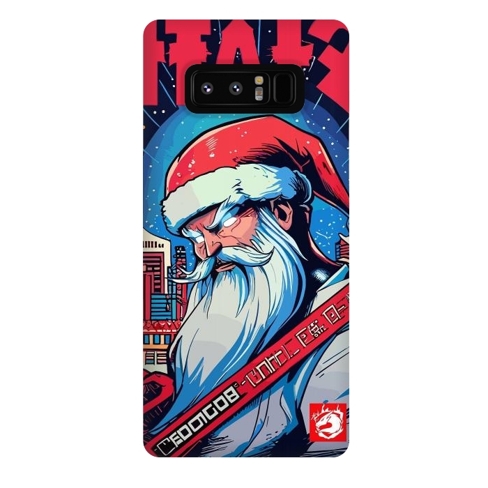 Galaxy Note 8 StrongFit Modern Santa Claus by LM2Kone