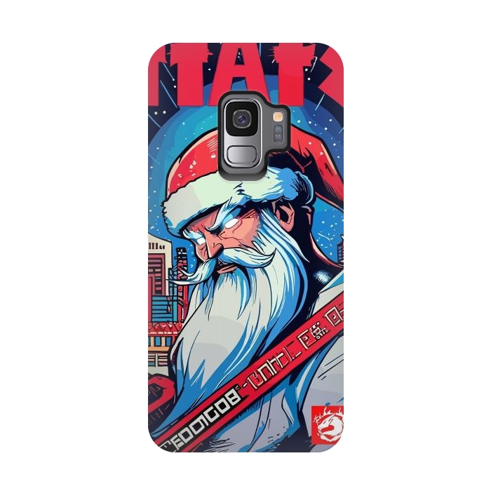 Galaxy S9 StrongFit Modern Santa Claus by LM2Kone