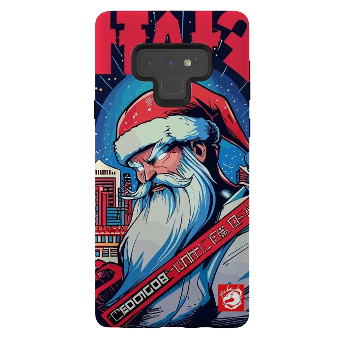 Galaxy Note 9 StrongFit Modern Santa Claus by LM2Kone