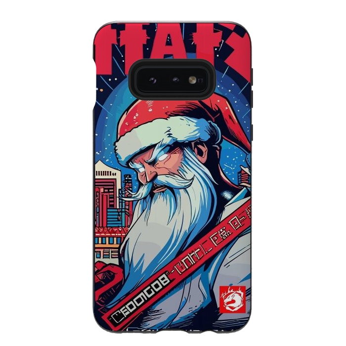 Galaxy S10e StrongFit Modern Santa Claus by LM2Kone