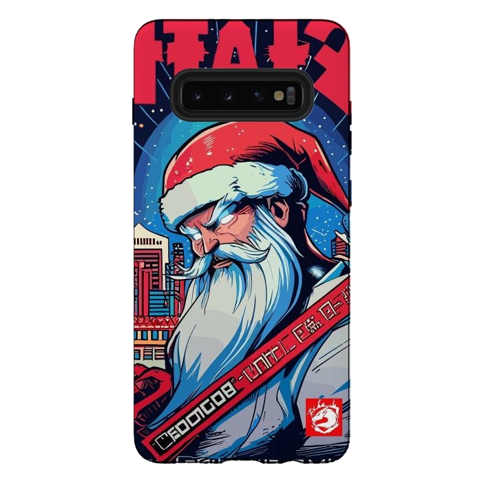 Galaxy S10 plus StrongFit Modern Santa Claus by LM2Kone