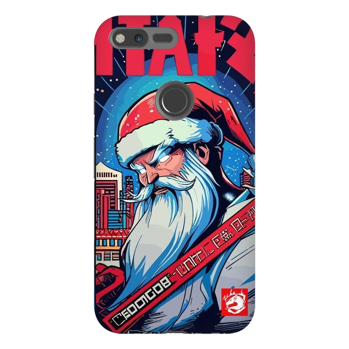 Pixel XL StrongFit Modern Santa Claus by LM2Kone