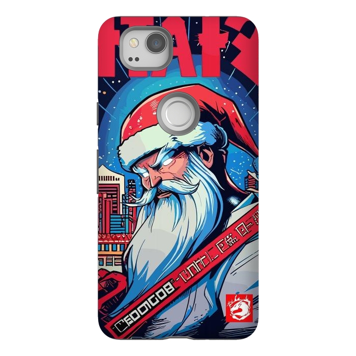 Pixel 2 StrongFit Modern Santa Claus by LM2Kone