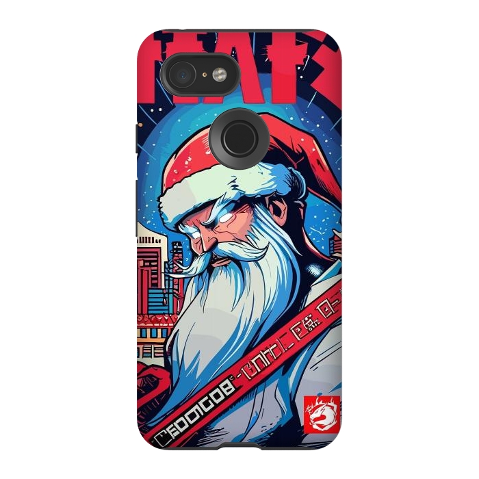 Pixel 3 StrongFit Modern Santa Claus by LM2Kone