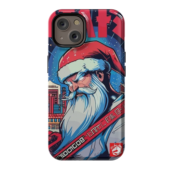 iPhone 14 StrongFit Modern Santa Claus by LM2Kone