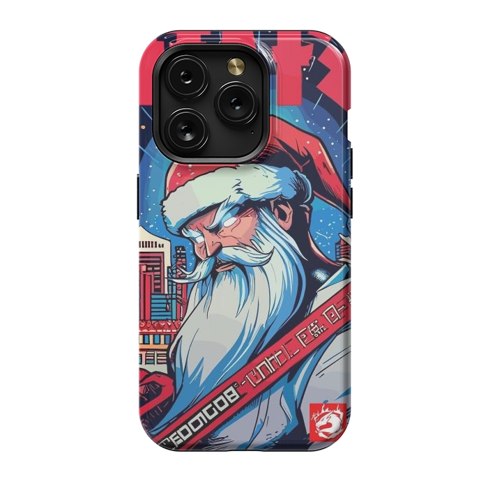 iPhone 15 Pro StrongFit Modern Santa Claus by LM2Kone