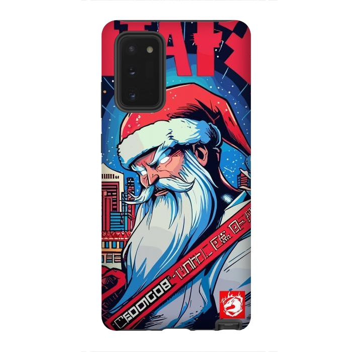 Galaxy Note 20 StrongFit Modern Santa Claus by LM2Kone