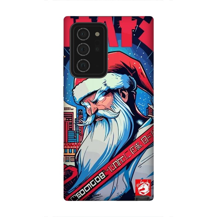 Galaxy Note 20 Ultra StrongFit Modern Santa Claus by LM2Kone