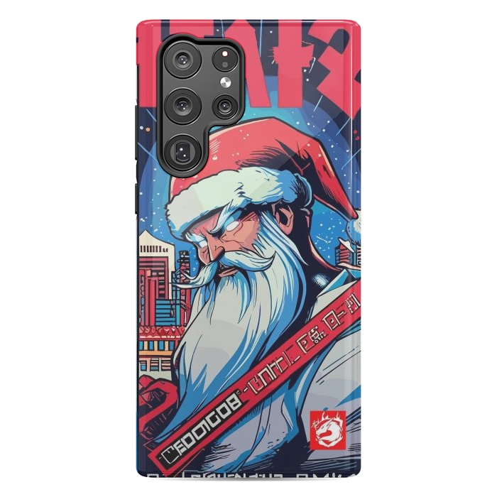 Galaxy S22 Ultra StrongFit Modern Santa Claus by LM2Kone