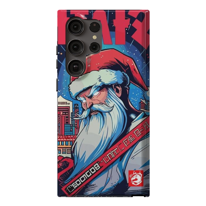 Galaxy S23 Ultra StrongFit Modern Santa Claus by LM2Kone