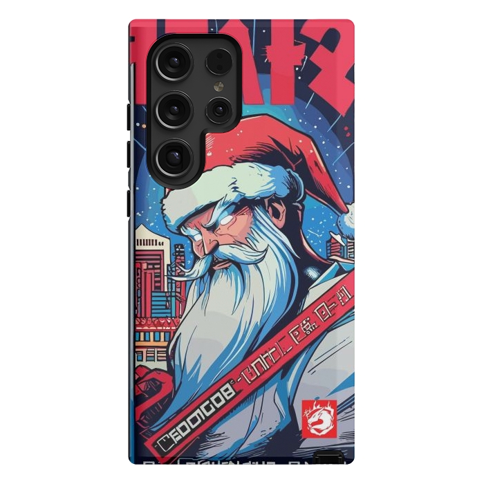 Galaxy S24 Ultra StrongFit Modern Santa Claus by LM2Kone