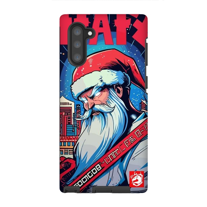 Galaxy Note 10 StrongFit Modern Santa Claus by LM2Kone