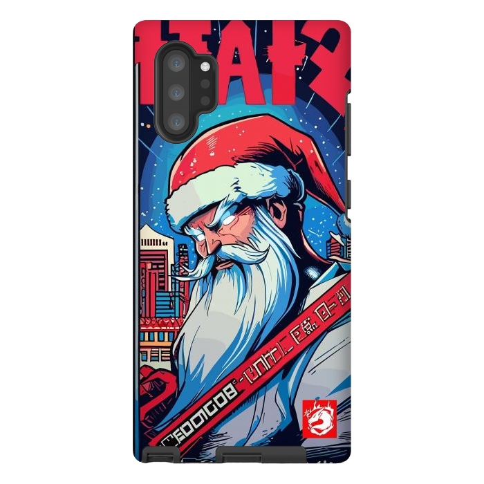 Galaxy Note 10 plus StrongFit Modern Santa Claus by LM2Kone