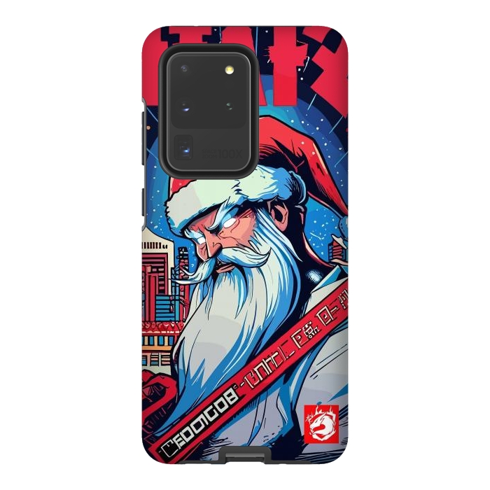 Galaxy S20 Ultra StrongFit Modern Santa Claus by LM2Kone