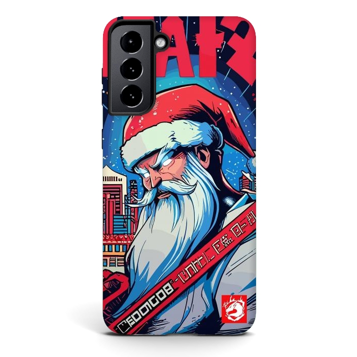 Galaxy S21 StrongFit Modern Santa Claus by LM2Kone